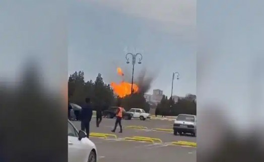 Azerbaycan duyurdu: Nahçıvan Havalimanı'na İHA düştü