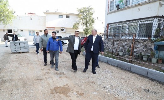 Başkan Çiçek sahada; Çalışmalar dolu dizgin sürüyor