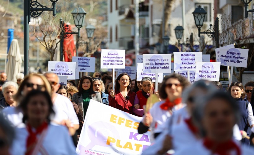 Başkan Sengel 8 Mart etkinliğinde konuştu: 'Kadın yoksa, yaşam yoktur'