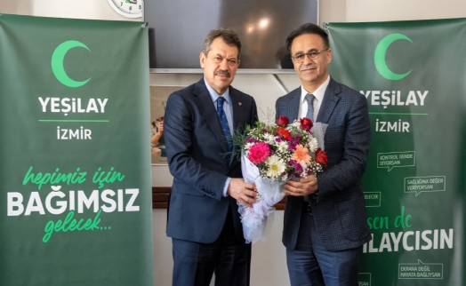 Başsavcı Yeldan’dan Yeşilay İzmir’e ziyaret!