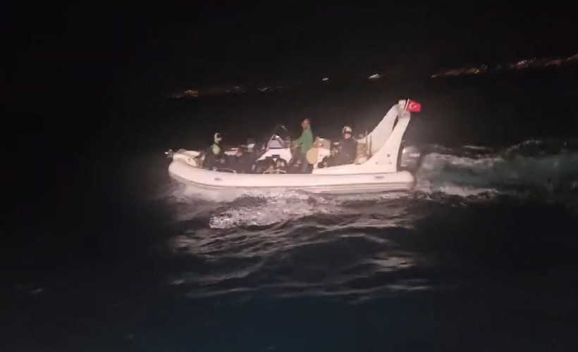 Bodrum'da sabaha karşı kaçak göçmen operasyonu!