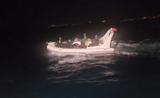 Bodrum'da sabaha karşı kaçak göçmen operasyonu!