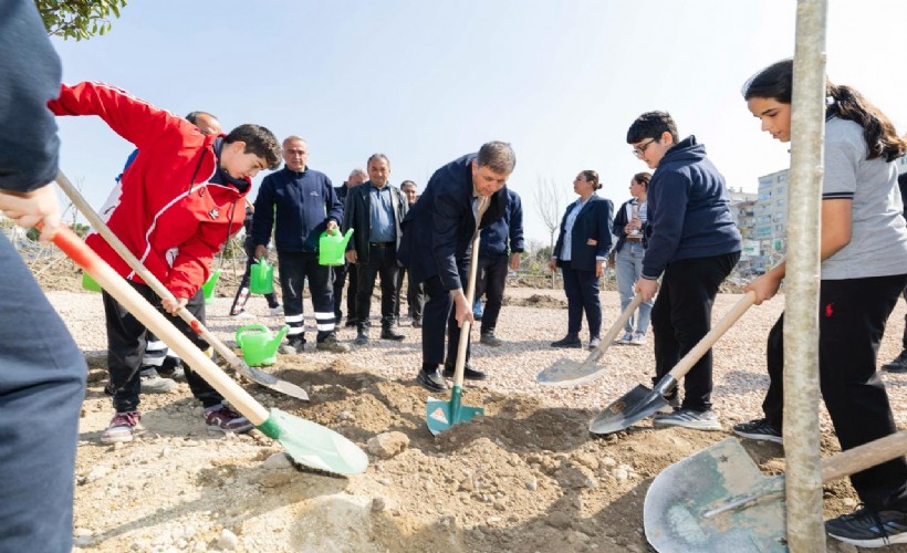 Büyükşehir'den Bornova’ya 8 dönümlük mikro orman