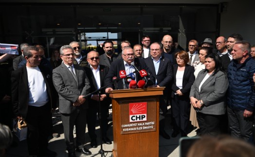 CHP Aydın'dan operasyona sert tepki: Başkan Günel yalnız değildir