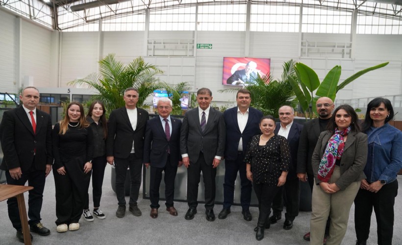 Cittaslow Ulusal Ağ Toplantısı öncesi Başkan Tugay'a ziyaret