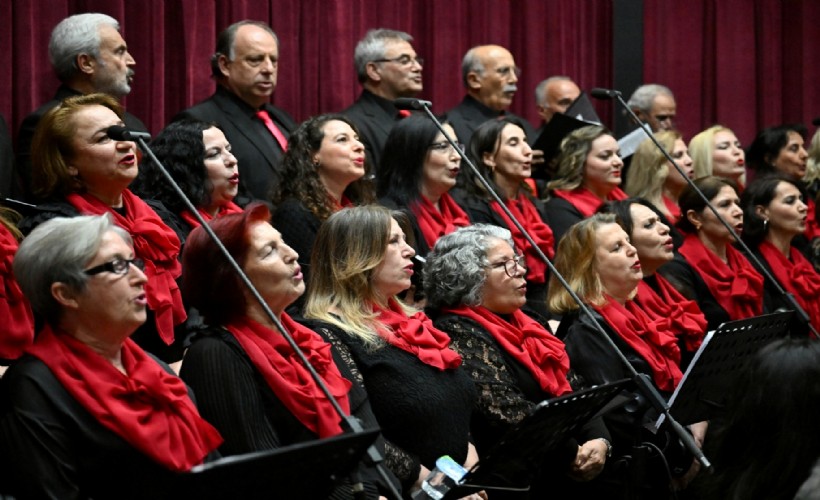Dayanışmanın türküsü Bornova’da yükseldi