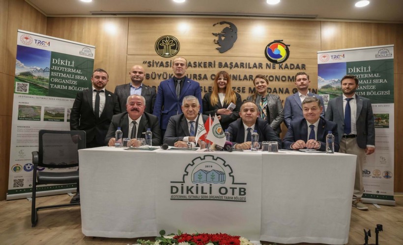Dikili Jeotermal Isıtmalı Sera OTB Katılımcı Bilgilendirme Toplantısı yapıldı