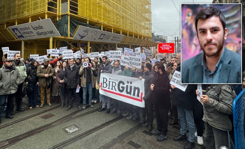 Gazeteciler İsmail Arı için Taksim'de toplandı