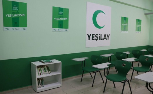 İzmir Çocuk Cezaevi’nde 'Yeşilay Kulüp Odası' açıldı