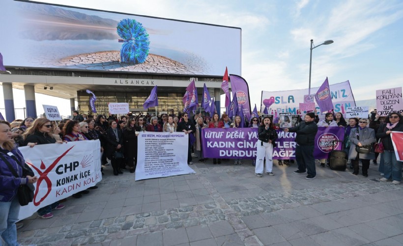 İzmir'in kadınları 8 Mart için buluştu; 'Bizim yolumuz, Atatürk’ün yoludur'