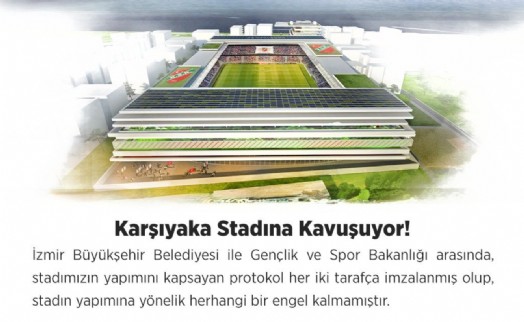 Karşıyaka Spor Kulubü'nden stat teşekkürü