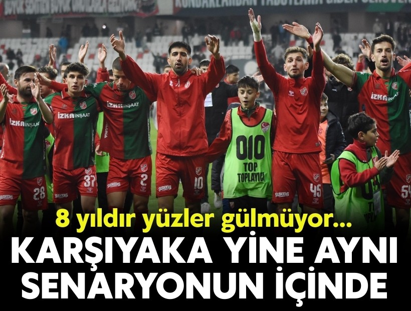 Karşıyaka yine aynı senaryonun içinde!