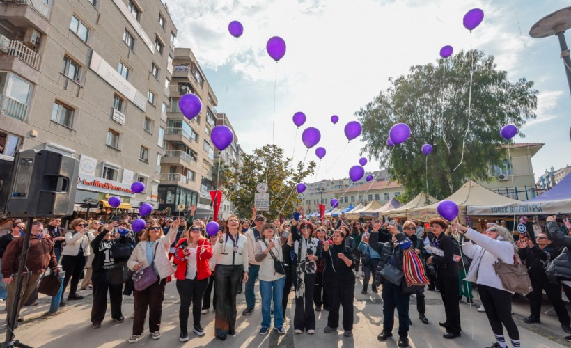 Konak’ta 8 Mart coşkusu!