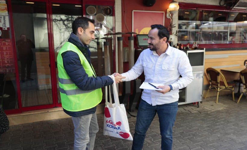 Konak’ta sıfır atık için esnafla iş birliği