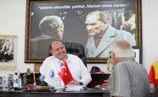 Muhtarlardan Başkan Çiçek'e teşekkür mesajı