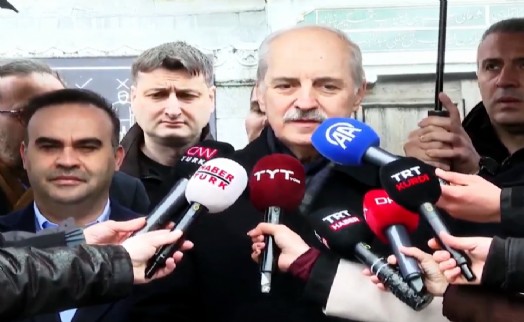 Numan Kurtulmuş: İsrail'in bu zulmünü şiddetle lanetliyoruz