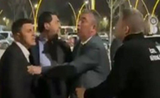 O anlar kamerada: AK Partililer iftarda birbirine girdi