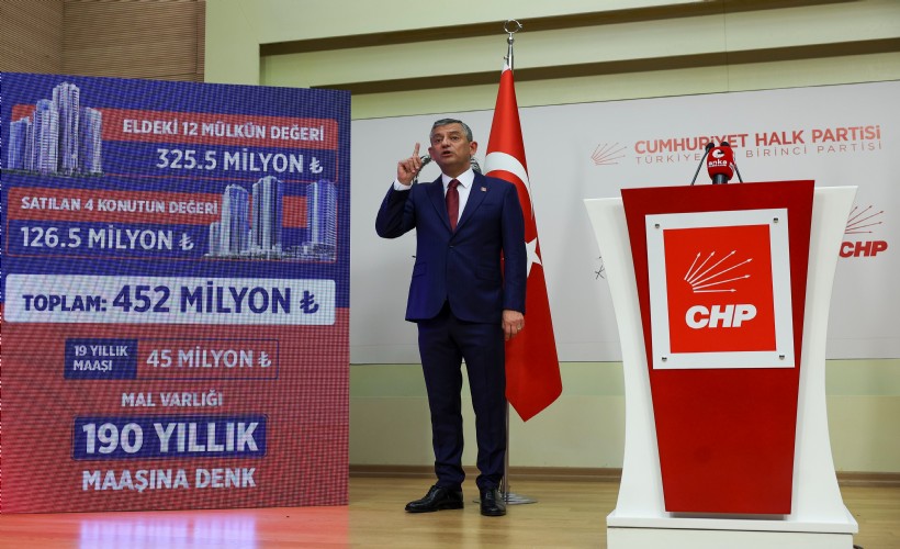 Özgür Özel Bakan Gürlek'in tapularını tek tek saydı: 2 taşınmaz İzmir'de!