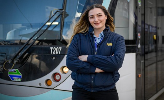 Raylarda kadın gücü