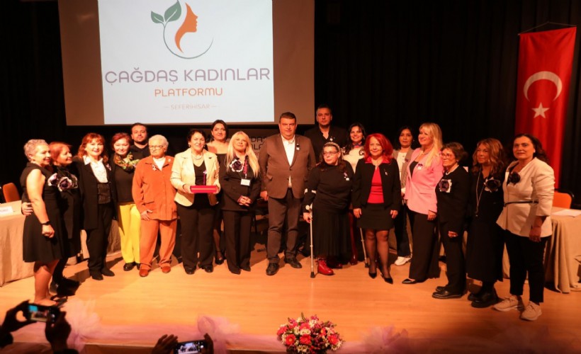 Seferihisar’da 8 Mart Etkinlikleri yoğun katılımla tamamlandı