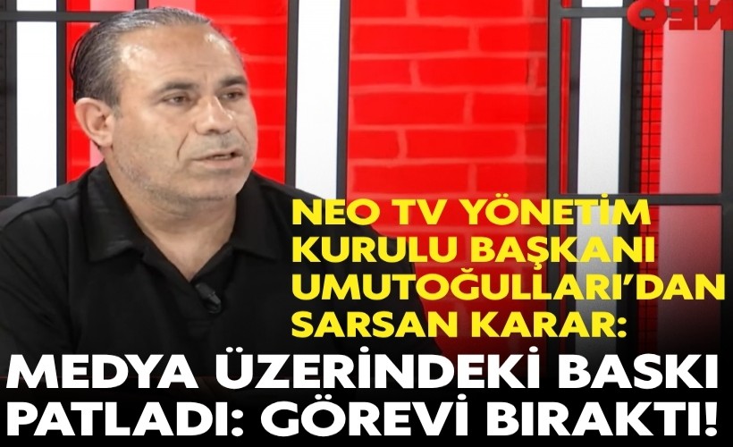 Umutoğulları’ndan sarsan karar: Medya üzerindeki baskı patladı,istifa etti!