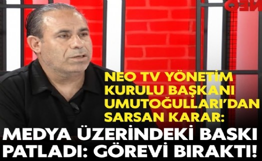 Umutoğulları’ndan sarsan karar: Medya üzerindeki baskı patladı,istifa etti!