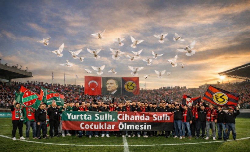 Karşıyaka ve Eskişehirspor barış için omuz omuza: Taraftarlar gökyüzüne güvercin bırakacak!