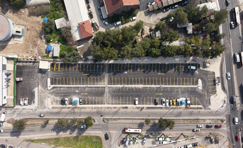 154 araçlık ücretsiz otopark hizmete girdi