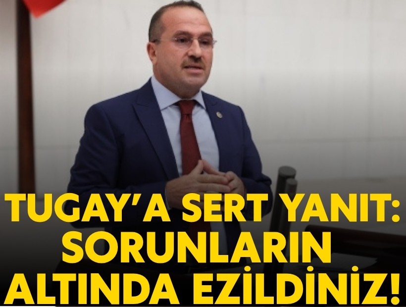 AK Partili Kırkpınar’dan Tugay’a sert yanıt: Sorunların altında ezildiniz