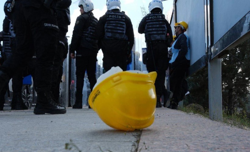 Açlık grevine başlamışlardı: 110 madenci gözaltına alındı
