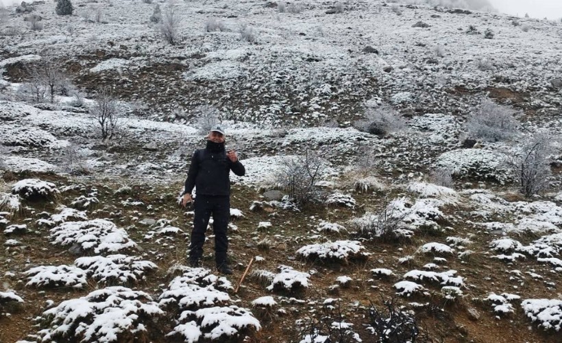 Afyon'a nisan sonu kar şaşkınlığı!