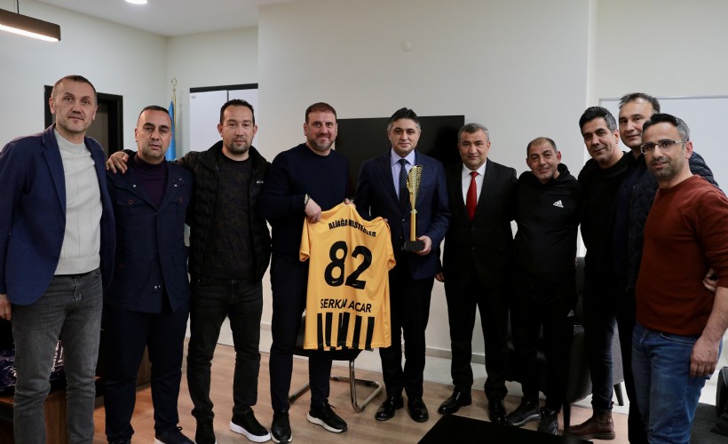 Aliağa Masterler’dan Başkan Serkan Acar’a ziyaret
