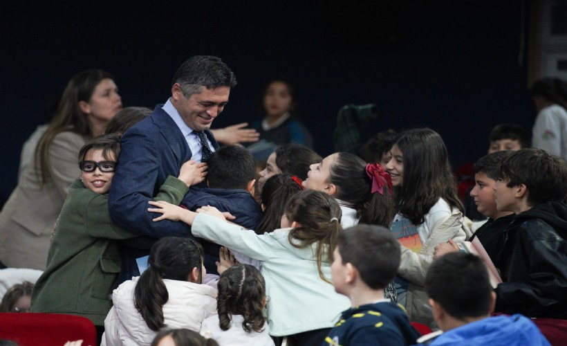 Aliağalı öğrenciler Başkan Acar ile söyleşi yaptı