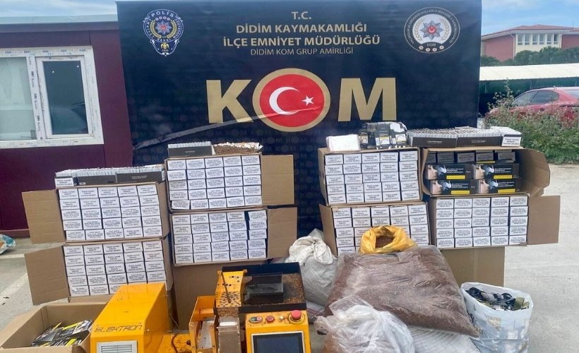 Aydın'da kaçakçılık operasyonunda 1 tutuklama