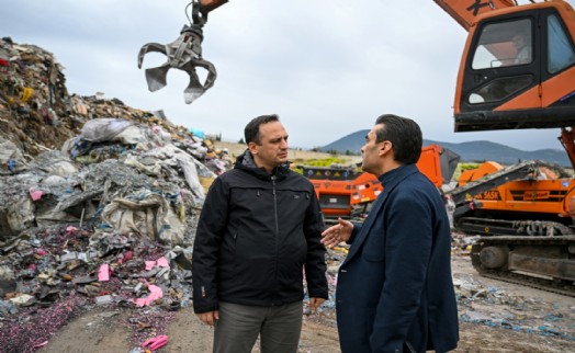 Başkan Eşki: Hacimli atıkları yok ederken doğaya katkı sağlıyoruz