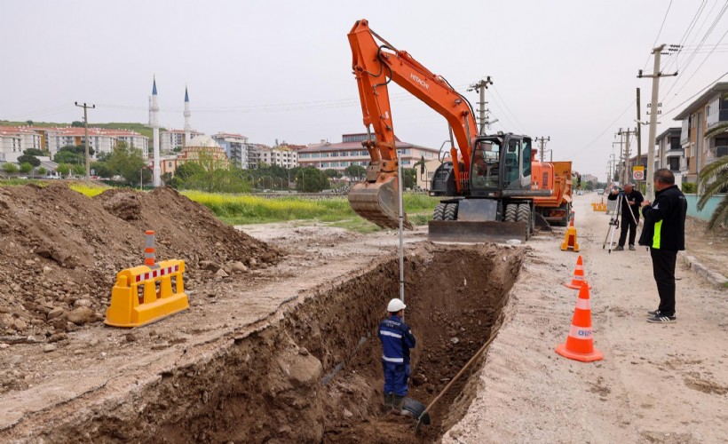 Bergama’da altyapı seferberliği; Su sorunu tarihe karışıyor