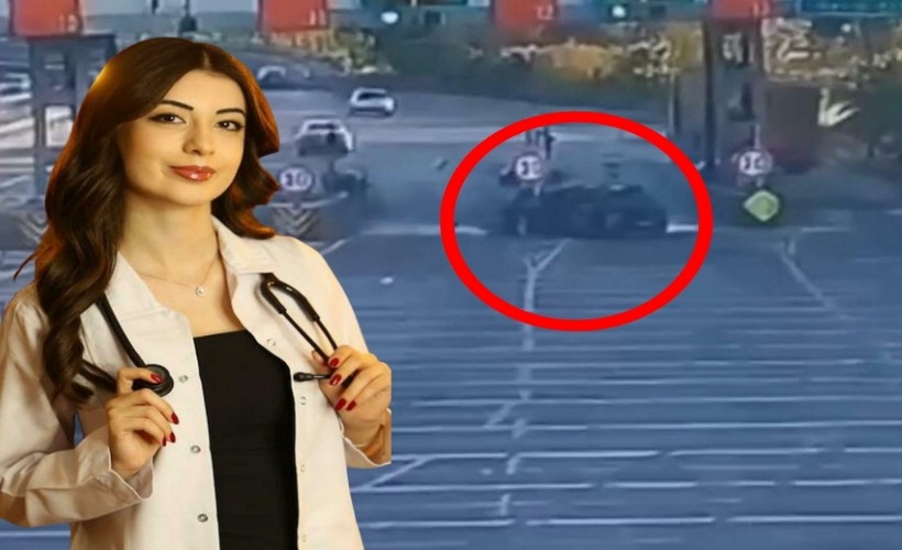 Beyza Nur'un kahreden ölümü kamerada!