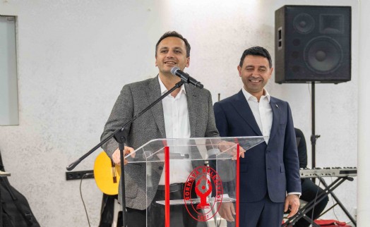 Bornova'da dostluk, siyaset ve meslek aynı çatıda buluştu