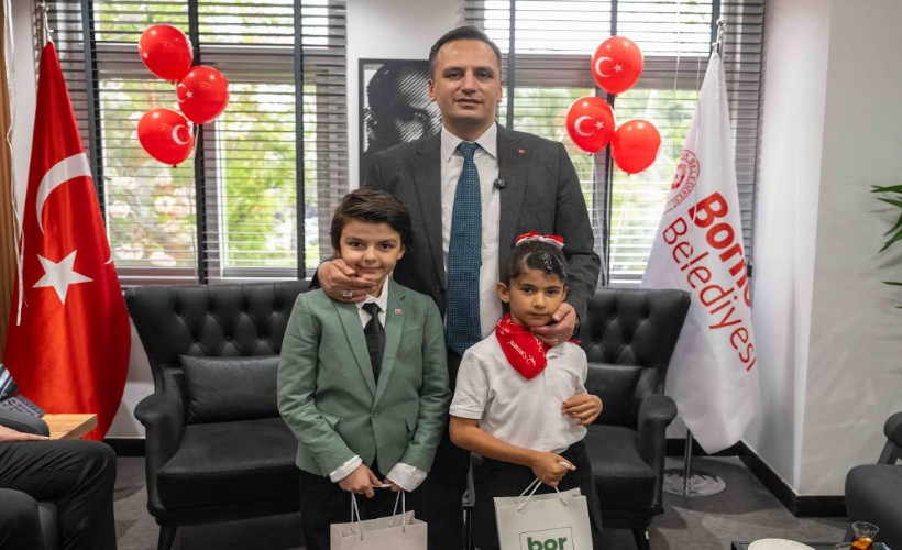 Bornova’da başkanlık koltuğu çocuklara emanet