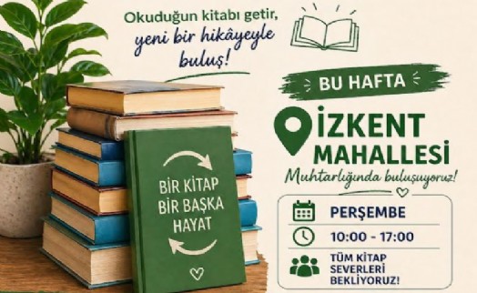 Buca'da 'Kitap Değişim Günleri' başlıyor