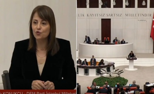 Dem Partili Konukcu ile AK Parti'li vekiller arasında ‘terbiyesiz' tartışması!