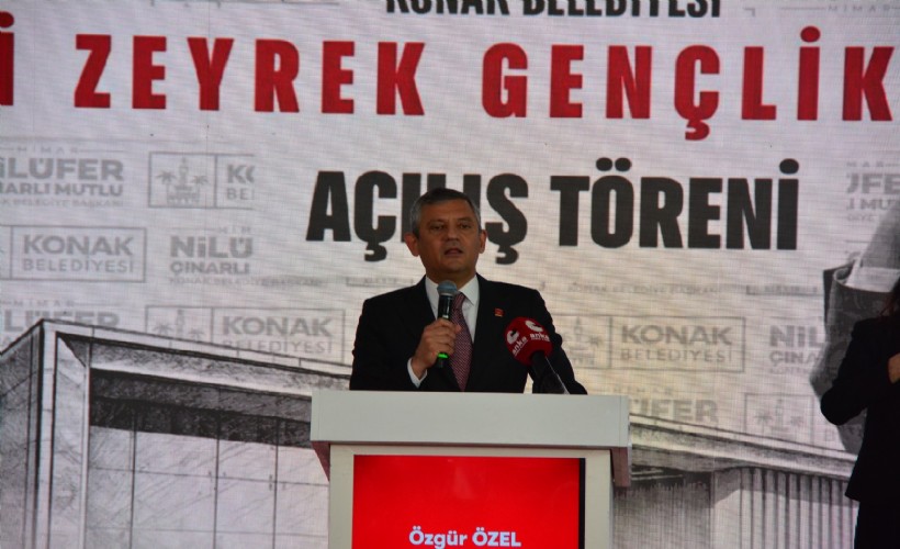 Ferdi Zeyrek Gençlik Merkezi açıldı... Özel’den kooperatif davası çıkışı: Gözüm İzmir’in üzerinde!