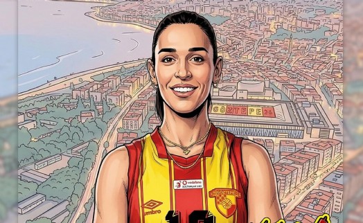 Göztepe'de Hande Naz'dan imza