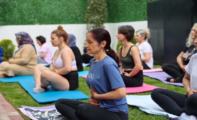 Gülşah Durbay Kadın Danışma Merkezi’nde yoga heyecanı