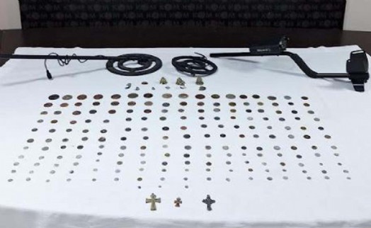 İzmir'de 'tarihi eser' operasyonu: 1 gözaltı