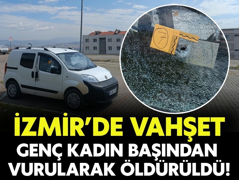 İzmir'de dehşet! Yanındaki kadını öldürüp, intihar etti