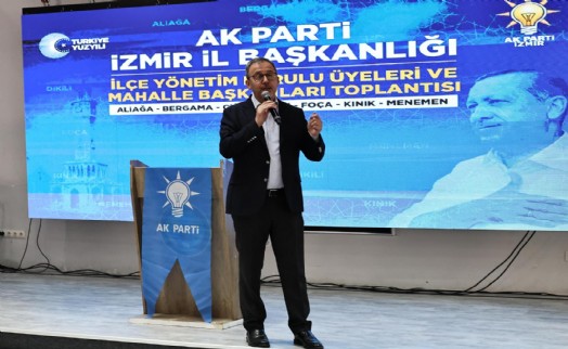 Kasapoğlu; İzmir Mecliste daha fazla AK Partili milletvekili ile temsil edilmeli
