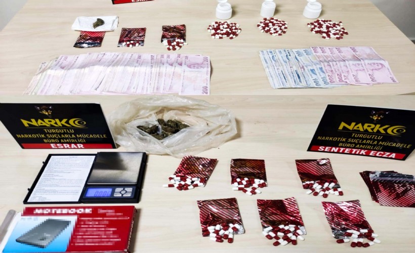 Manisa'da uyuşturucu operasyonu: 2 tutuklama