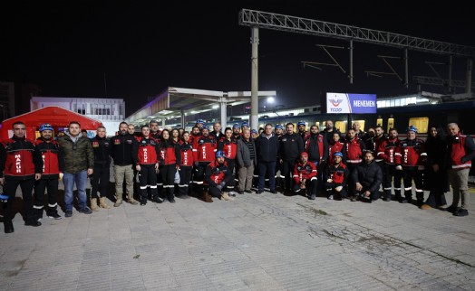 Menemen, afetlere karşı hazırlıkta fark yarattı