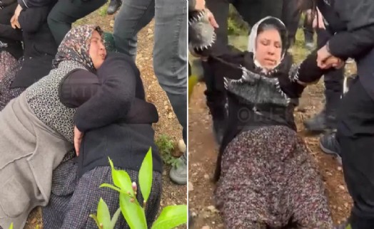 Mersin'de köylüler iş makinelerine karşı etten duvar oldu!